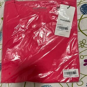 Mandala Scrubs  Azalea Pink set